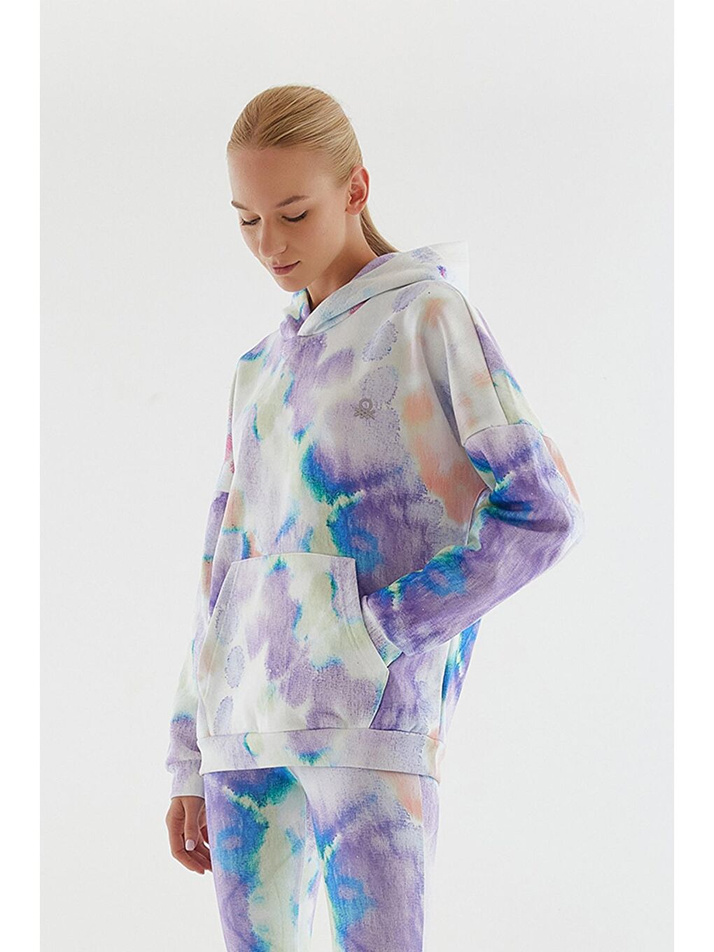 Mor Kadın Sweatshirt-2