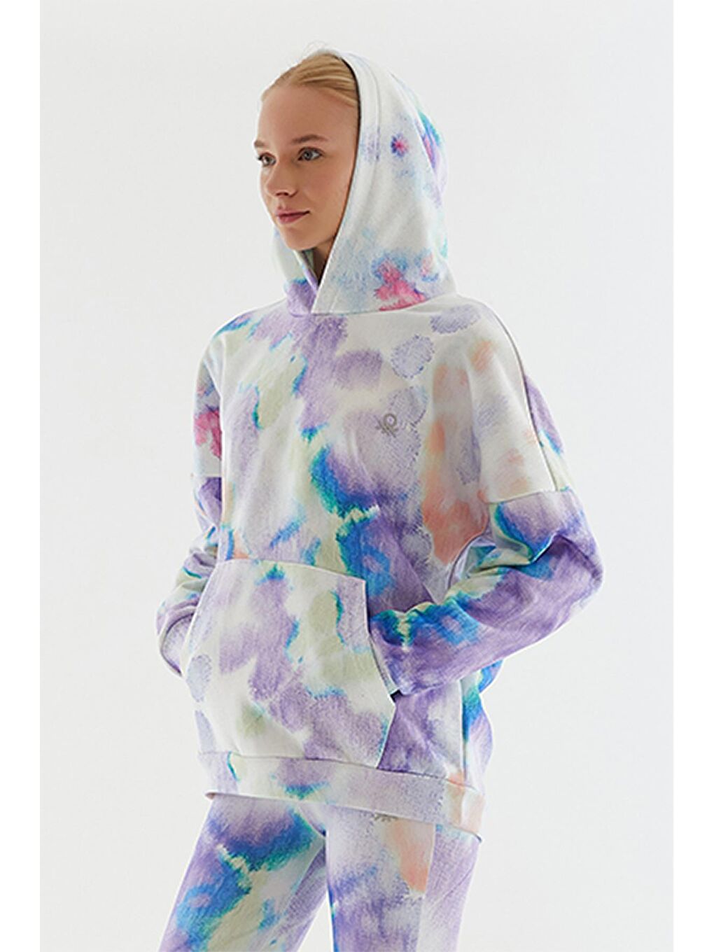 Mor Kadın Sweatshirt-3