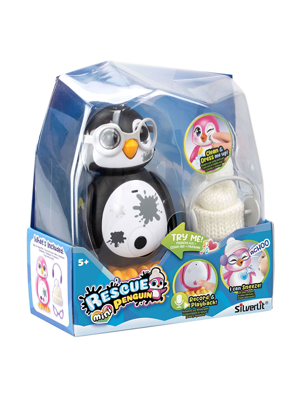 Silverlit Rescue Mini Penguen Siyah 88640 - 3