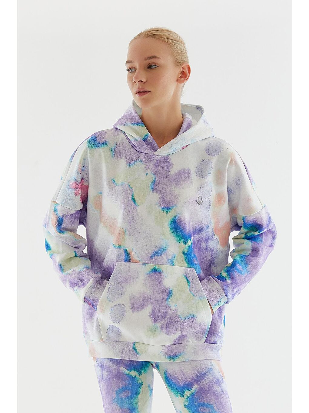 Mor Kadın Sweatshirt-5