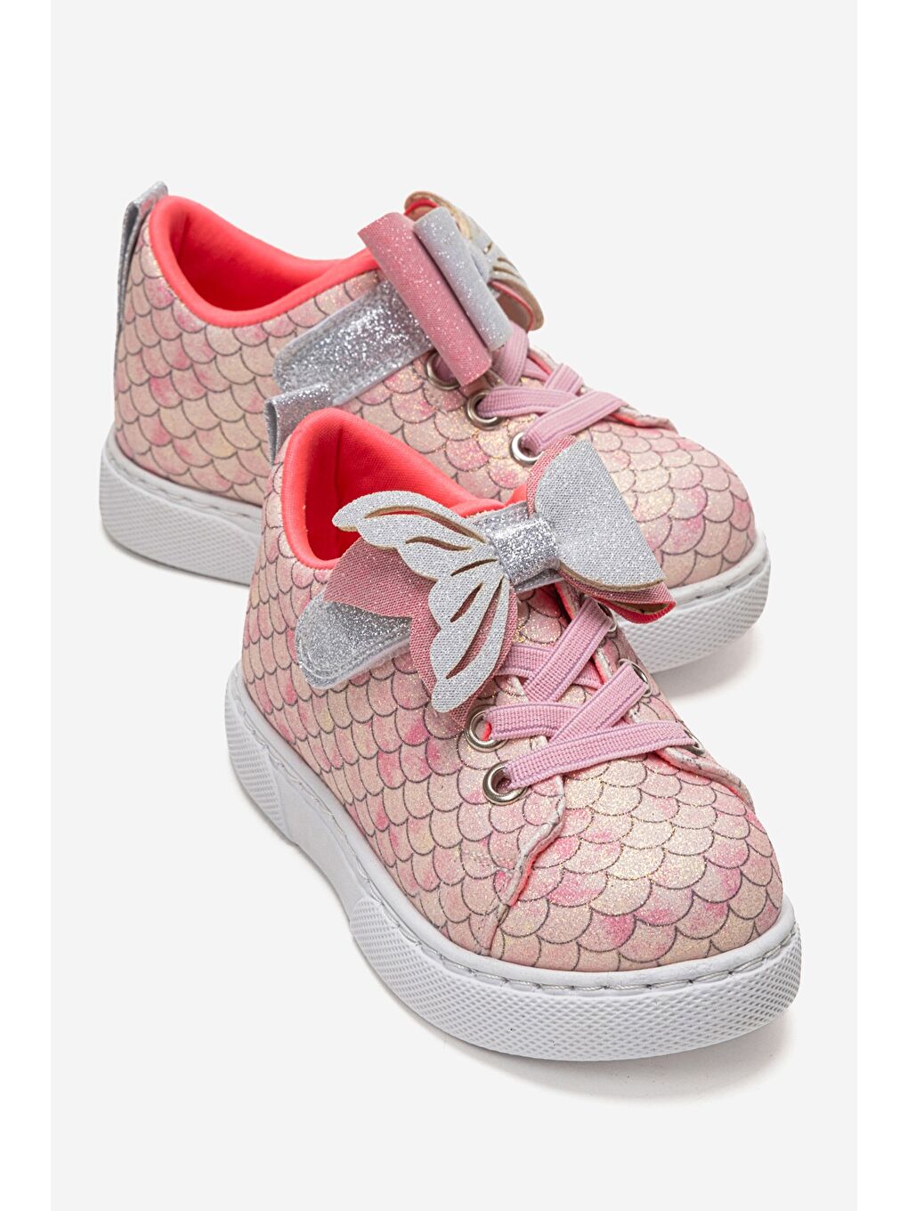 Kız Bebek Pembe Sneaker Ayakkabı