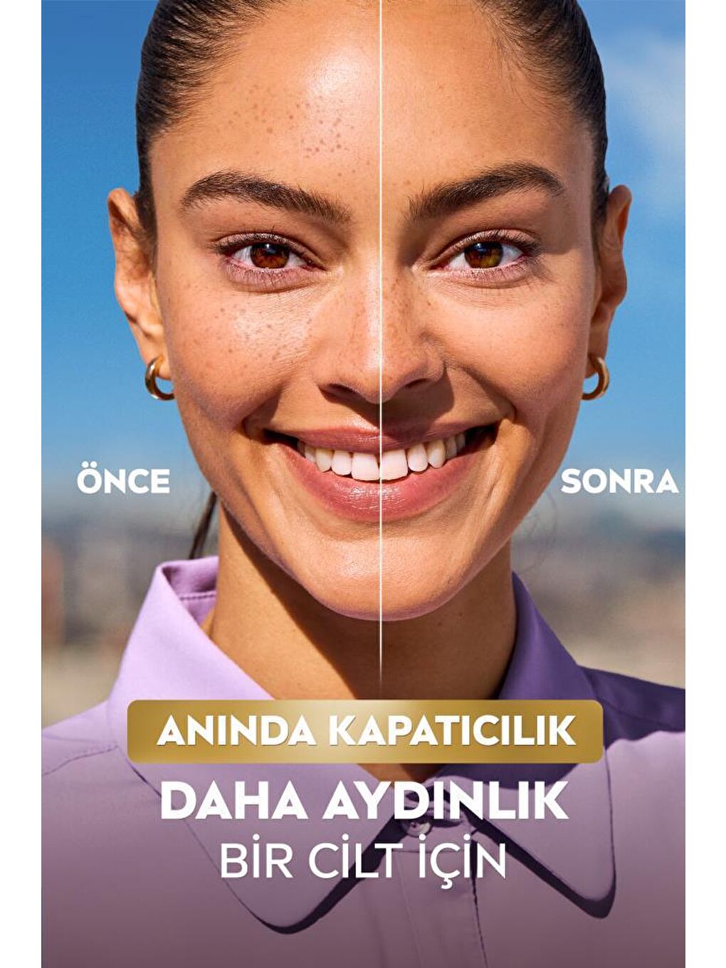 NIVEA Şeffaf Luminous630 Koyu Leke Karşıtı CC Yüz Kremi 40 ml, SPF30+ Güneş Koruyucu, Hyaluronik Asit, Açık Ton - 1