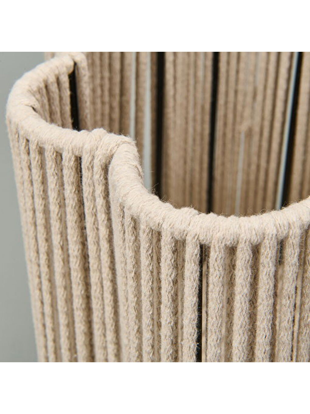 Granny Summer Dekoratif Sepet - Ekru - 25x20 cm-2