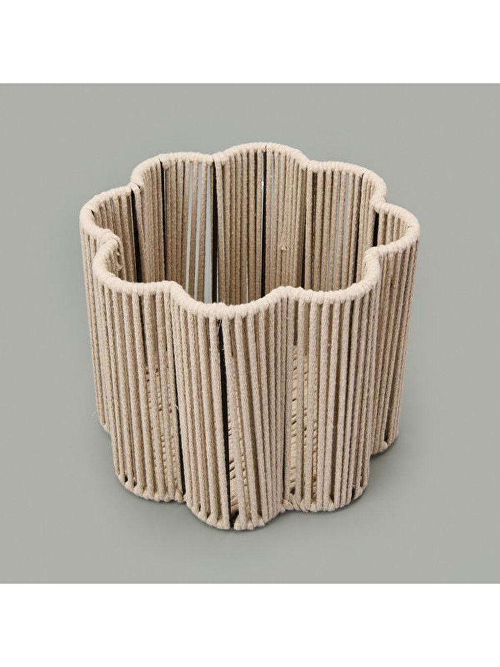 Granny Summer Dekoratif Sepet - Ekru - 25x20 cm-3