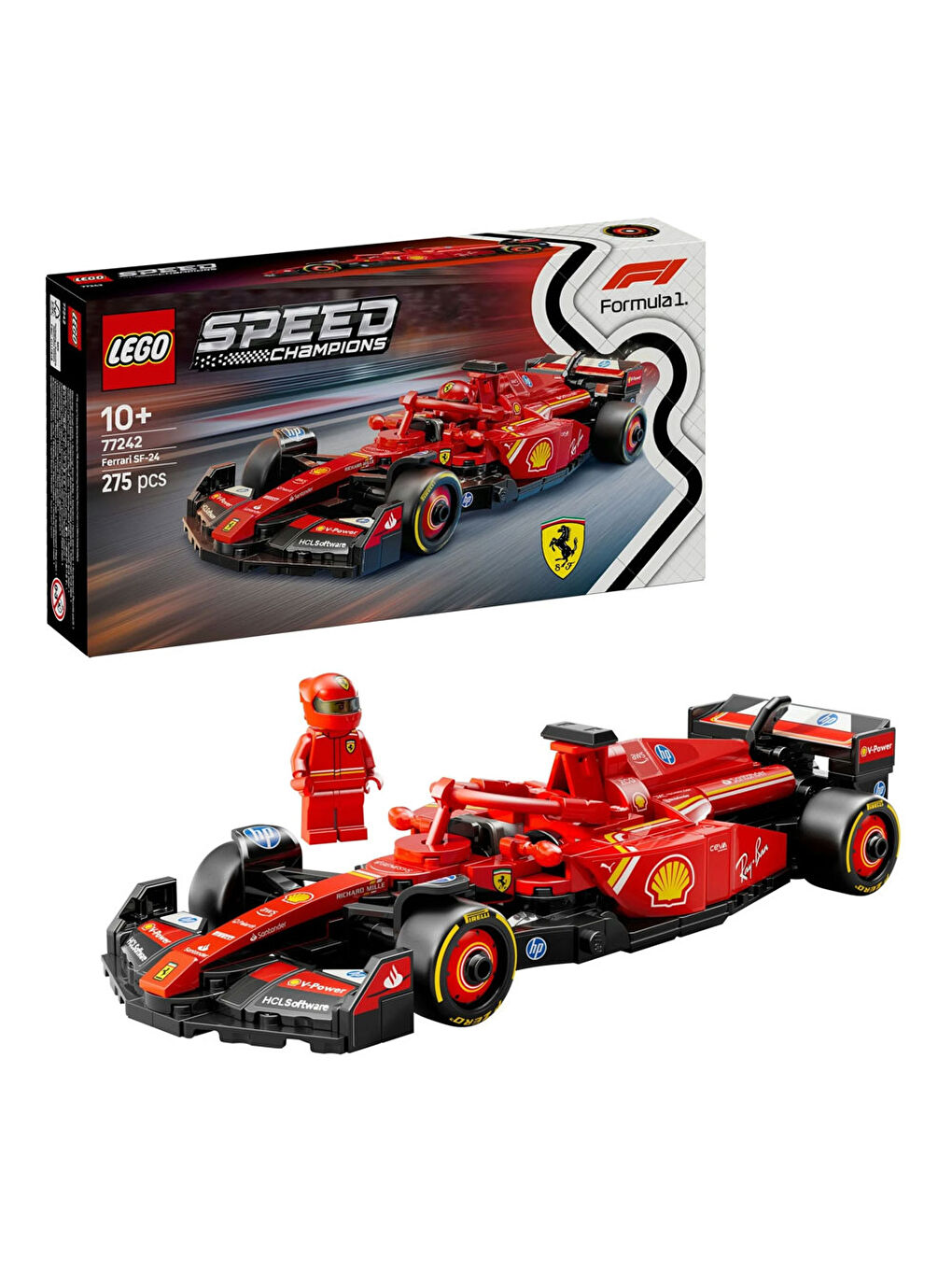 Speed Champions Ferrari SF-24 F1 Yarış Arabası 77242