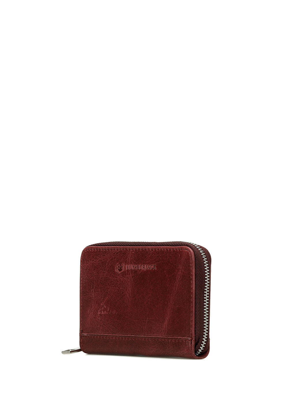 FERMUARLI DERI CZDN 5FX Bordo Kadın Cüzdan-1