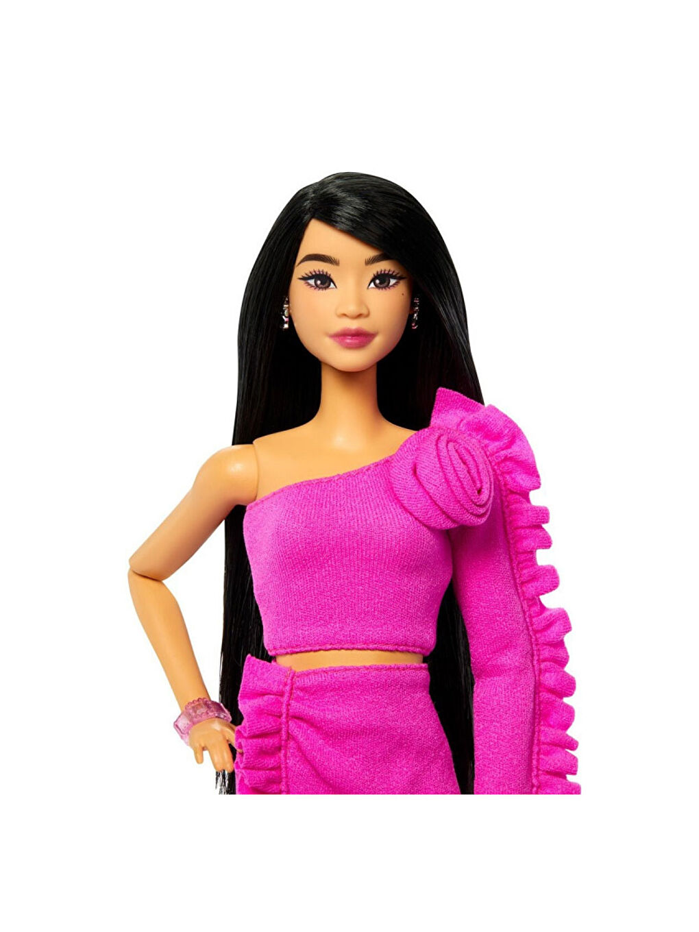 Barbie Deluxe Style Bebekler Işıltılı Protez Bacaklı HYV26-4