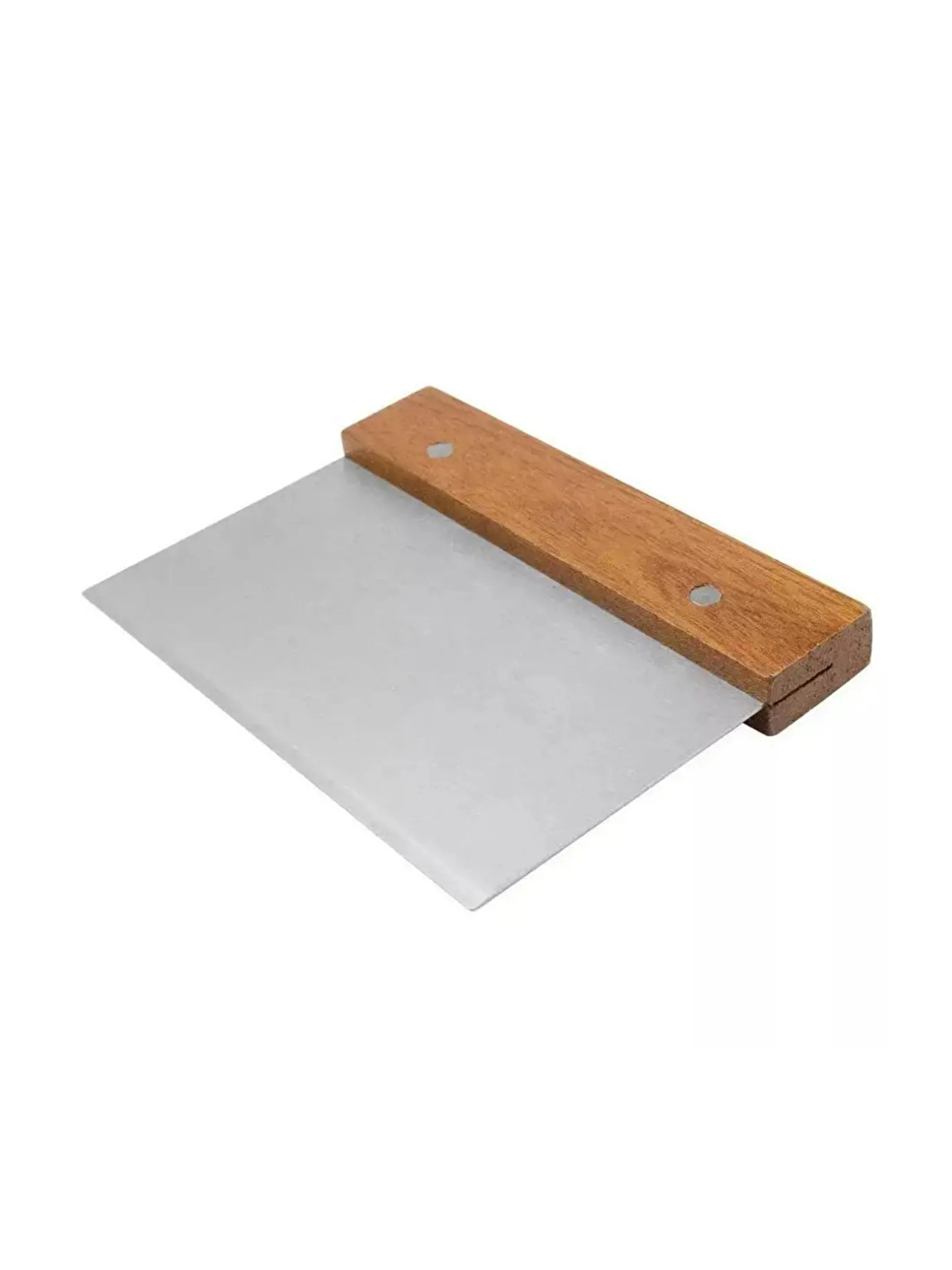 Gri Ölçülü Hamur Açma Matı 45x65 cm ve Paslanmaz Çelik Ahşap Saplı Spatula-3