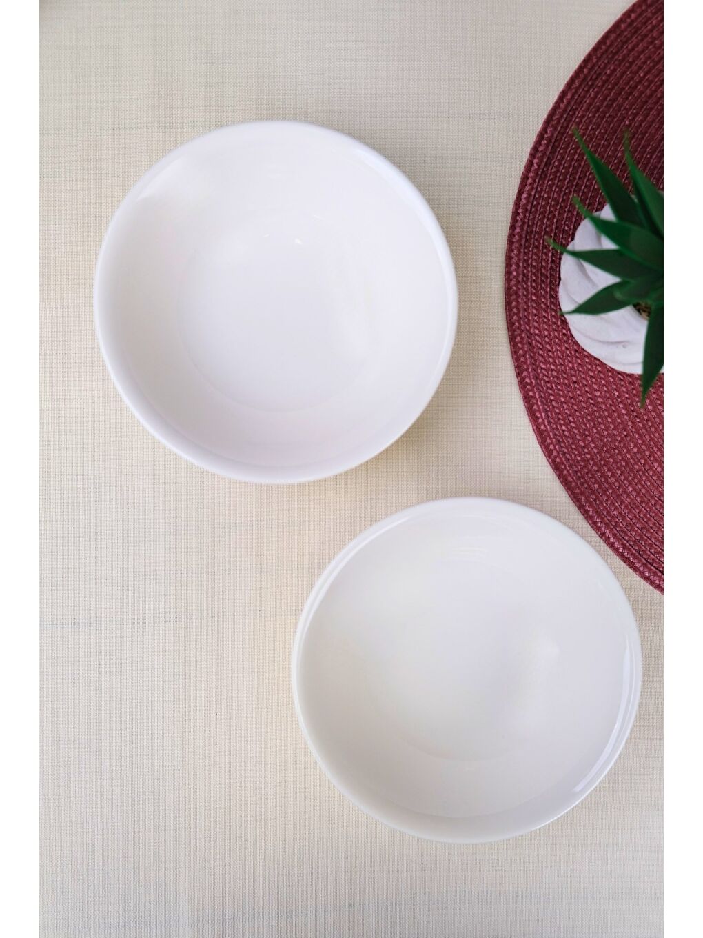 Ekru Porselen Chic Kase 16cm 420cc 2 Lİ-3