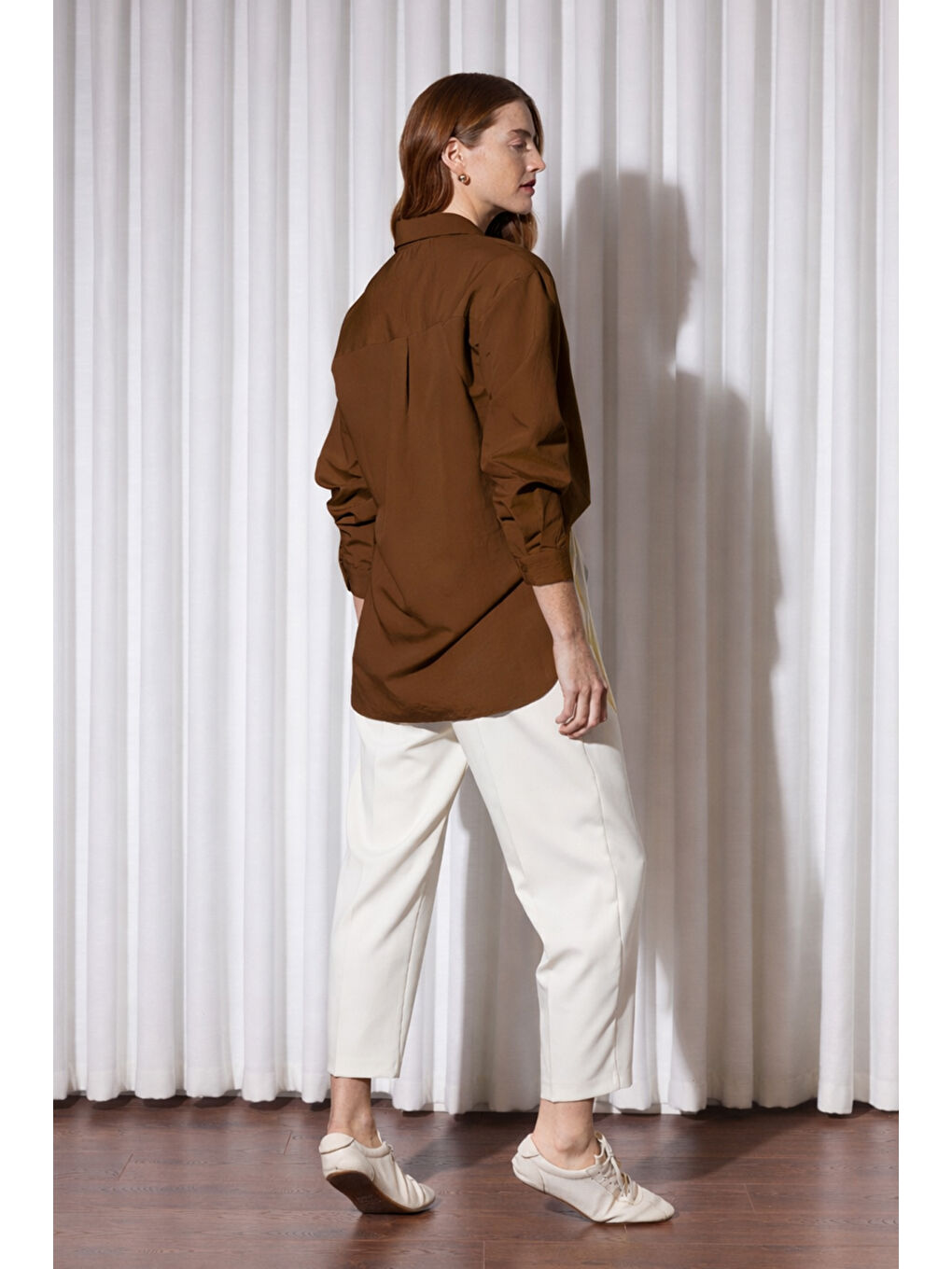 Missemramiss Sunshıne Gömlek 5292 Kahverengi-1