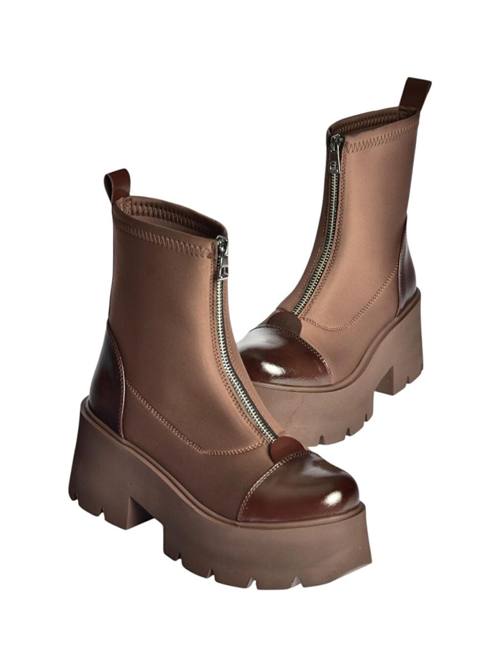 Kahverengi Kadın Bot V820008604-7