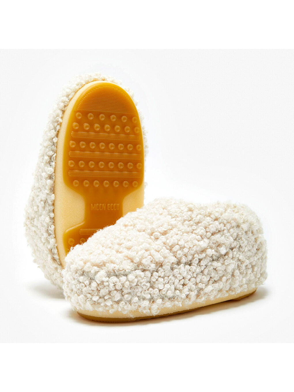 Bej Kadın Ev Terliği 14094600-002 Sandal Band Astrakan Cream-2