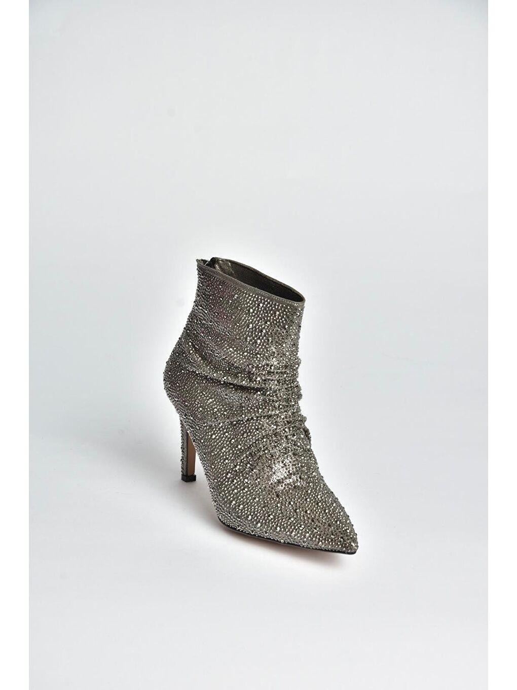 Antrasit Platin Kadın Bot V572127214-5
