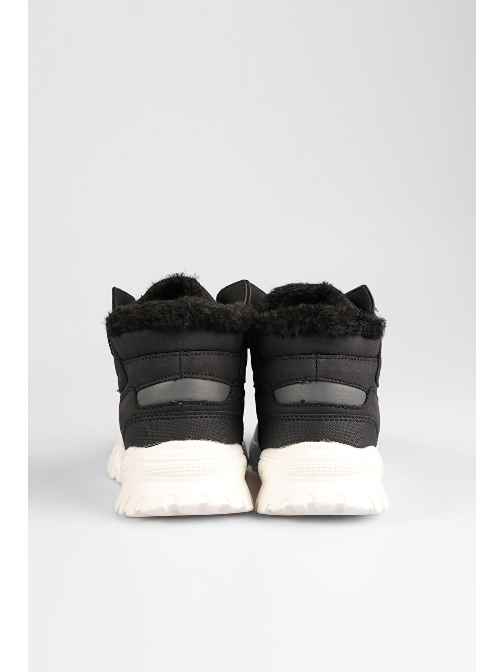 Gordon Kürklü Erkek Okul Öncesi Siyah/Bej Bot-7