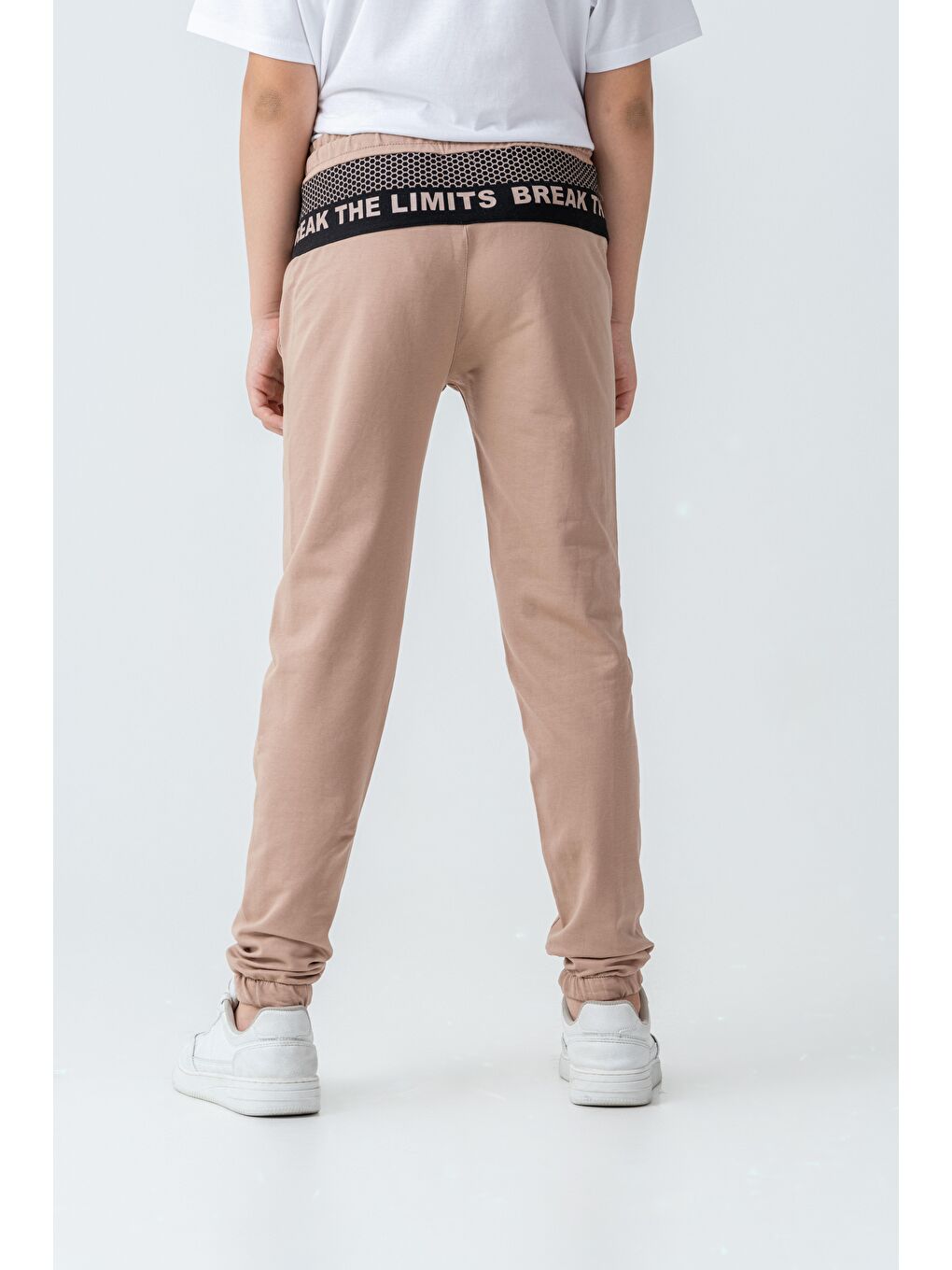 Bej Break The Limits Baskılı Erkek Çocuk Eşofman Altı-2