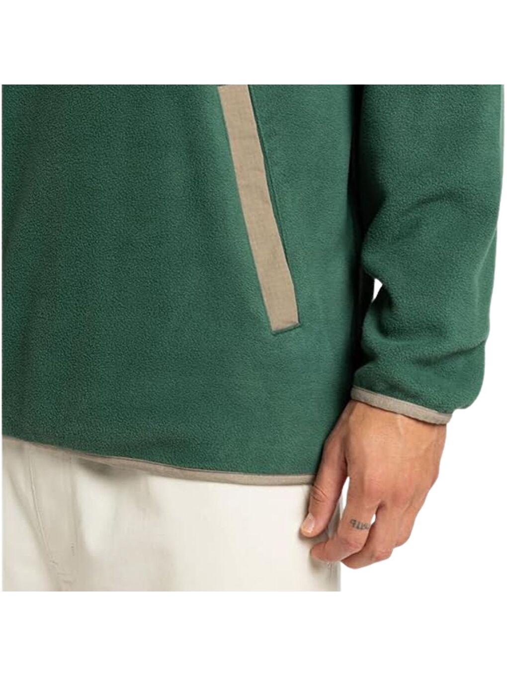 No Destination Hs Erkek Yeşil Polar Sweatshirt-4