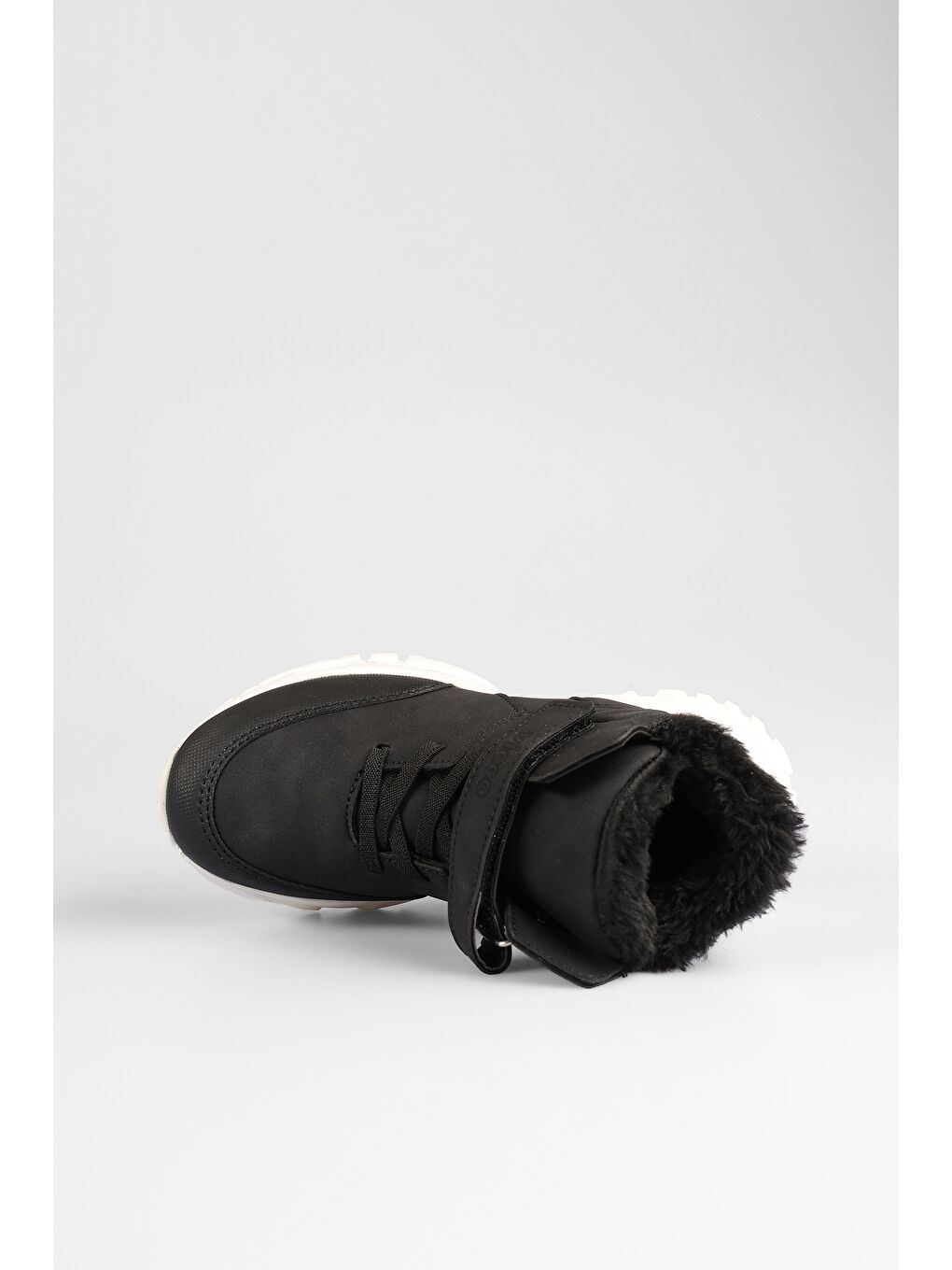 Gordon Kürklü Erkek Çocuk Siyah/Bej Bot-4