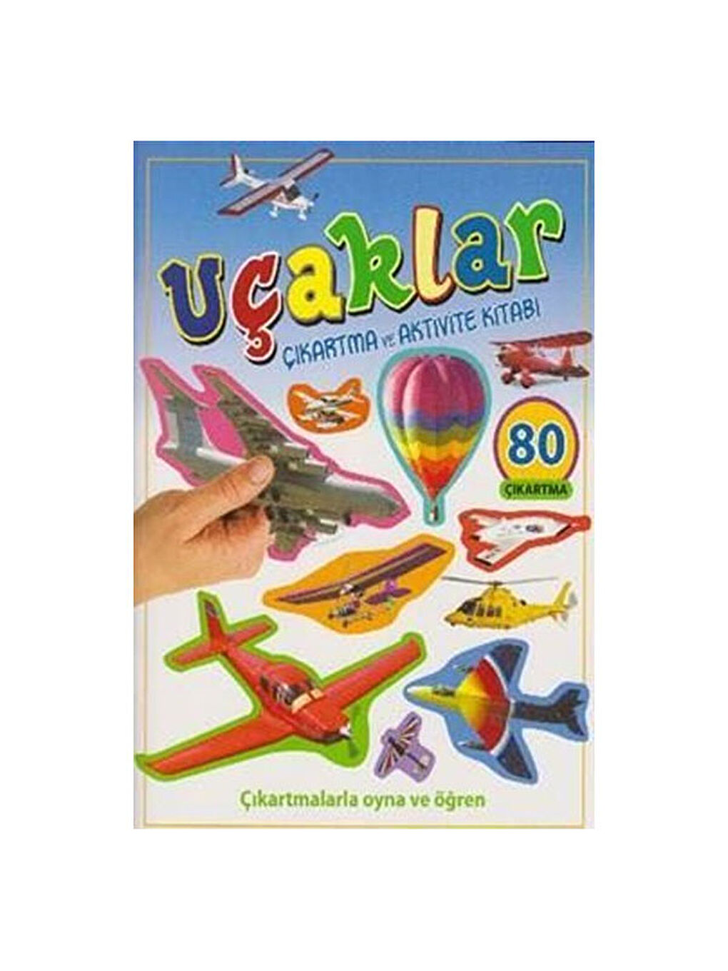 Uçaklar Çıkartma ve Aktivite Kitabı
