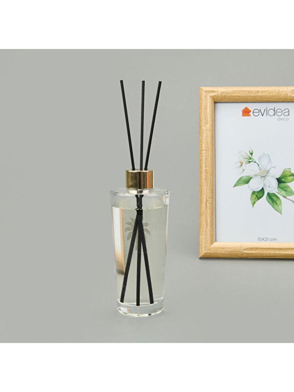 Renksiz Deco Palm Breeze Olive Flowers Çubuklu Oda Kokusu - Şeffaf - 200 ml-7