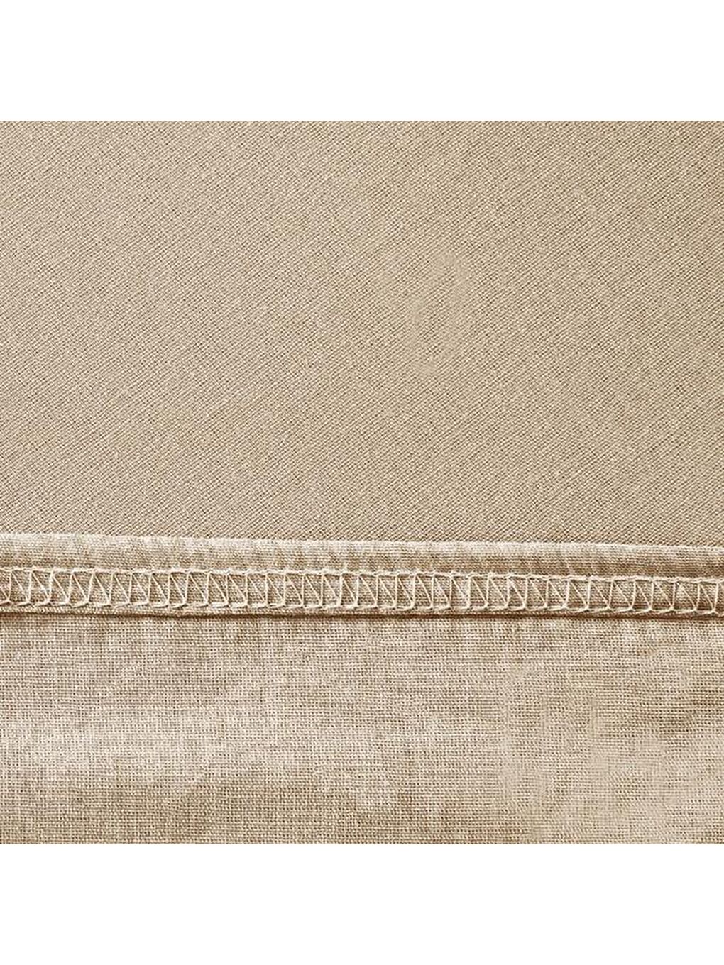 Soft Çift Kişilik Lastikli Çarşaf - Bej - 180x200 cm-3