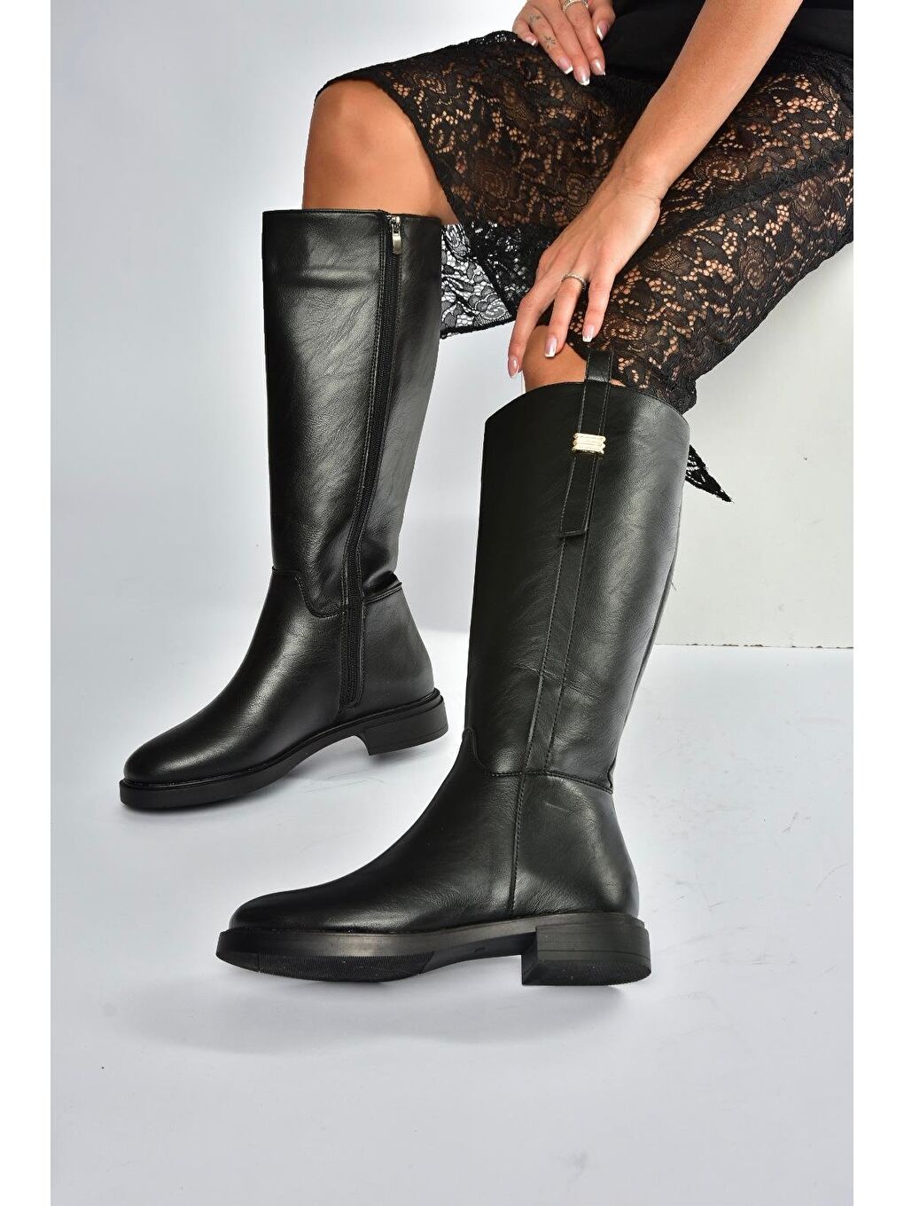 Siyah Kadın Çizme V973000809