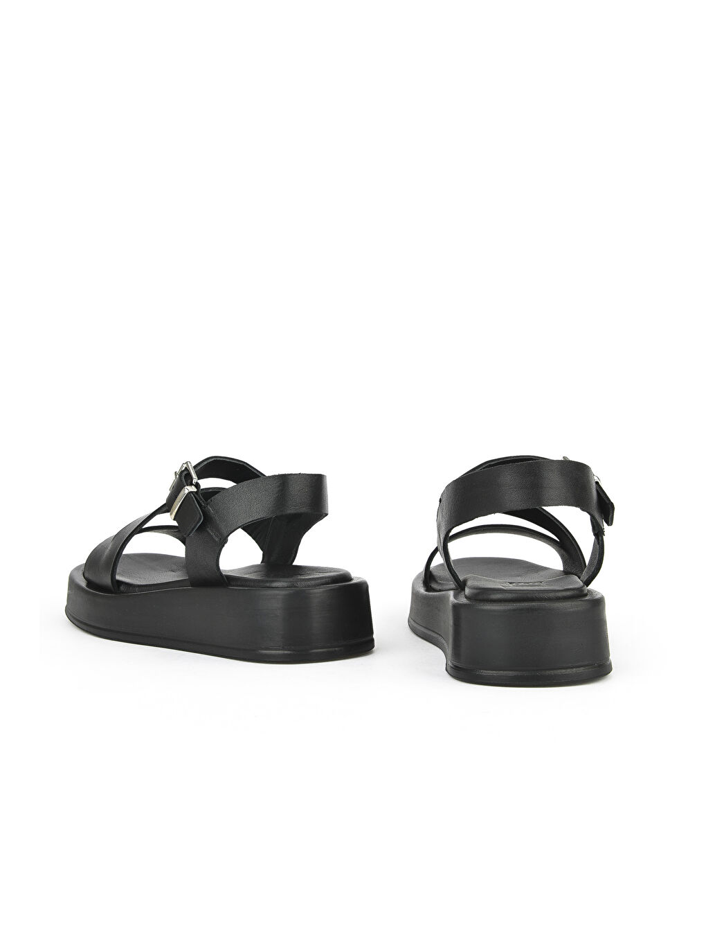 Hakiki Deri Kadın Sandalet 1511033Z442005 Siyah-2