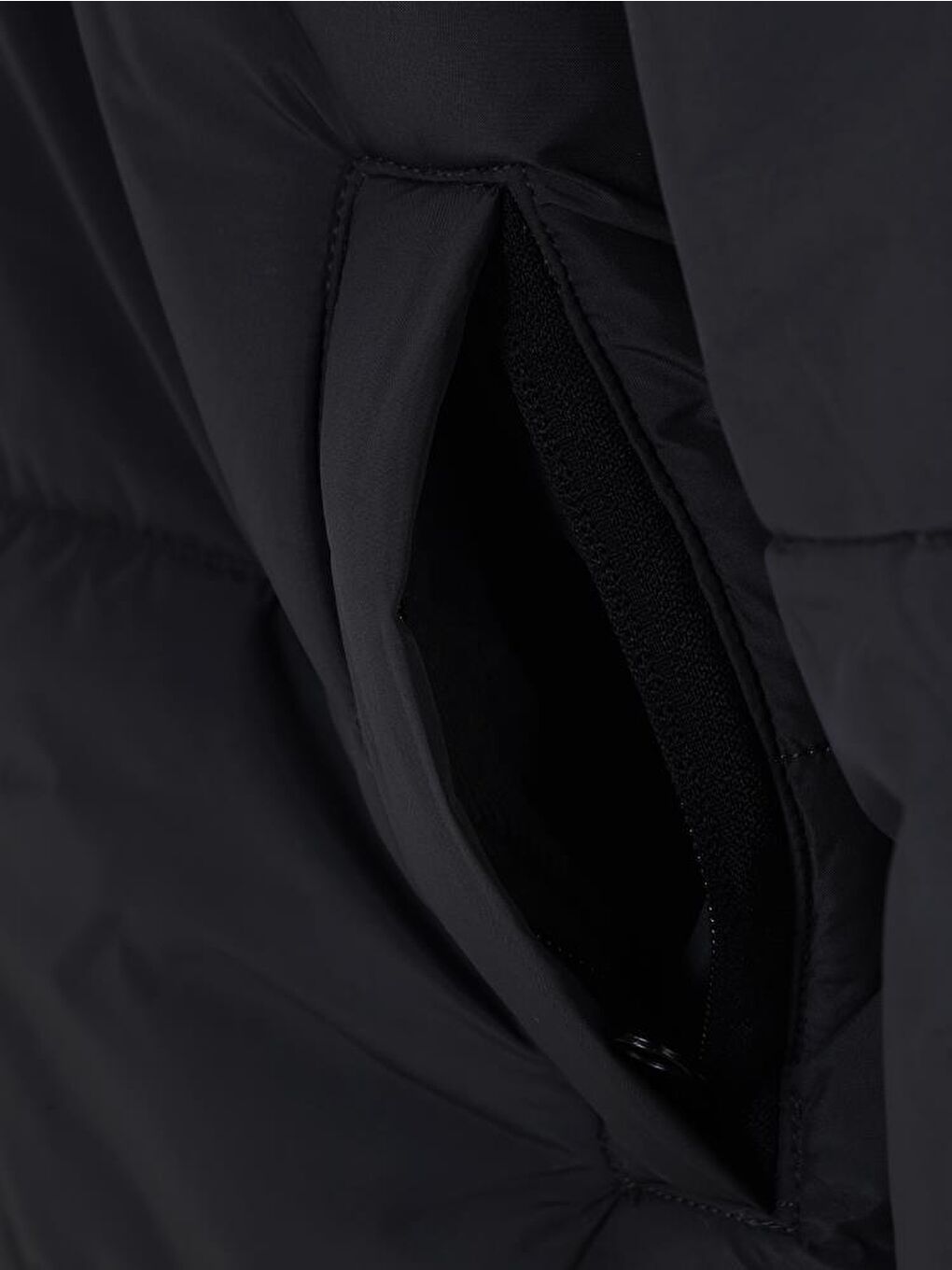 Antrasit Boys Kapüşonlu Şişme 6-9 Yaş Mont-2