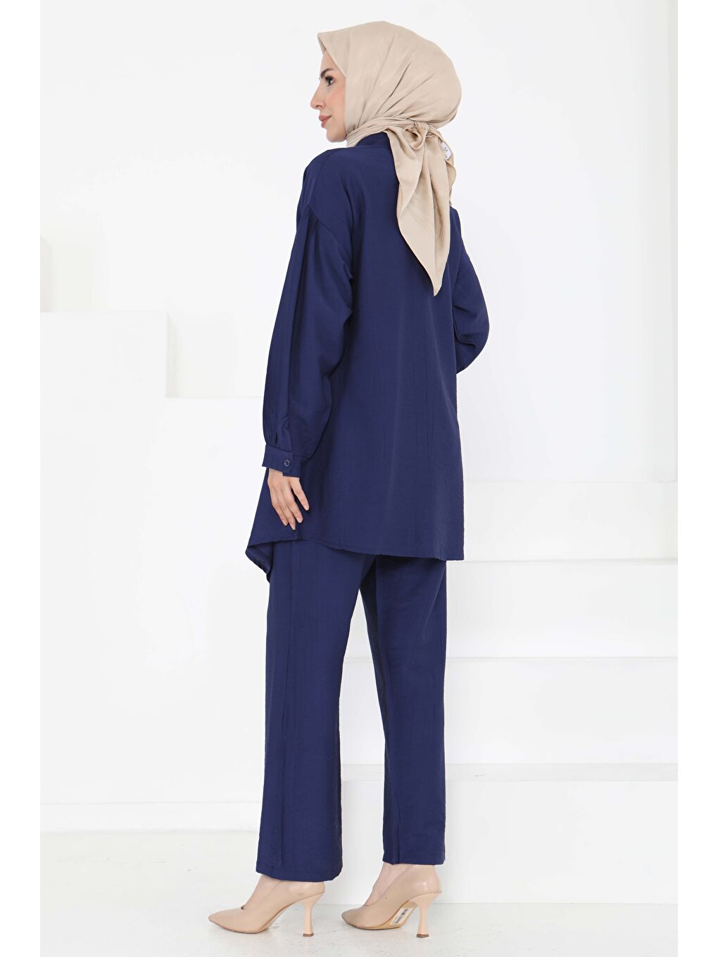 İndigo Belden Bağlamalı İkili Takım Indigo - 27180-4