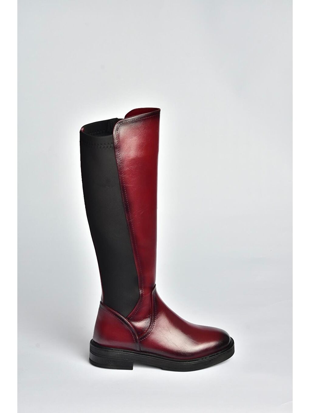 Bordo Kadın Çizme V312212360-4