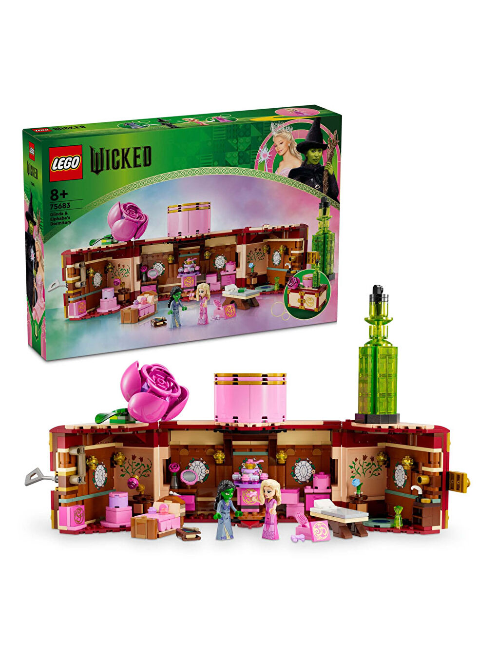 Lego Wicked Glinda ve Elphaba’nın Yurdu Koleksiyonluk Oyuncak Modeli 75683