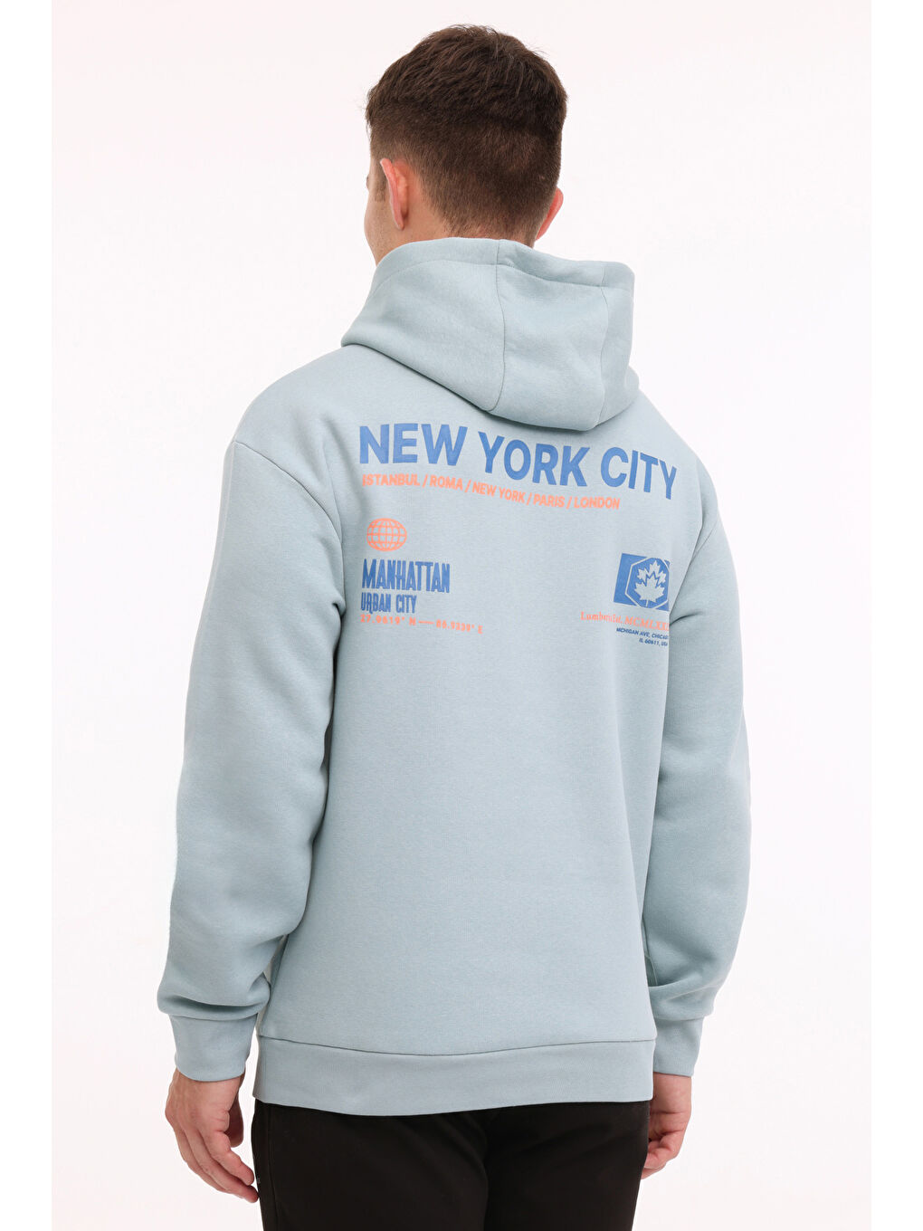 ML GREYS 17URB2015 4PR Mavi Erkek Sweatshirt-1