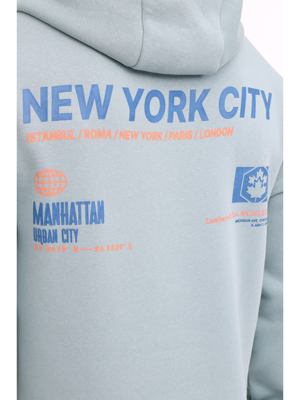 ML GREYS 17URB2015 4PR Mavi Erkek Sweatshirt-4