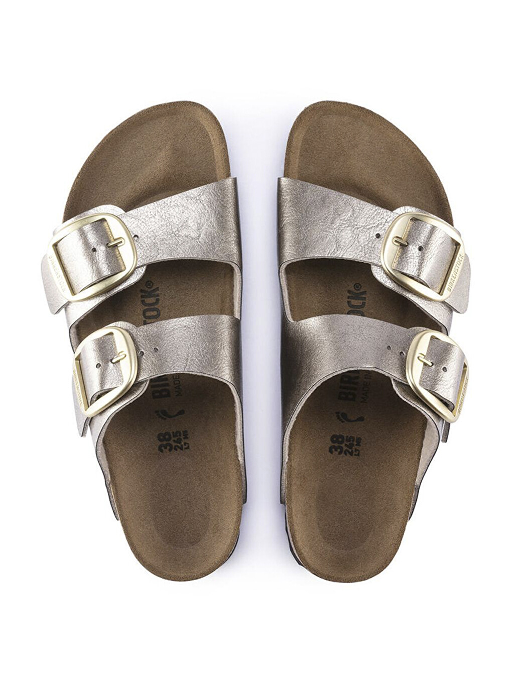 Bej Kadın Terlik 1020882 ARIZONA BIG BUCKLE BF GRACEFULTaupe-3
