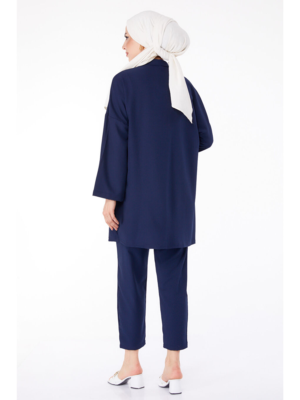 Hırka Pantolon İkili Takım Lacivert - 27115-4