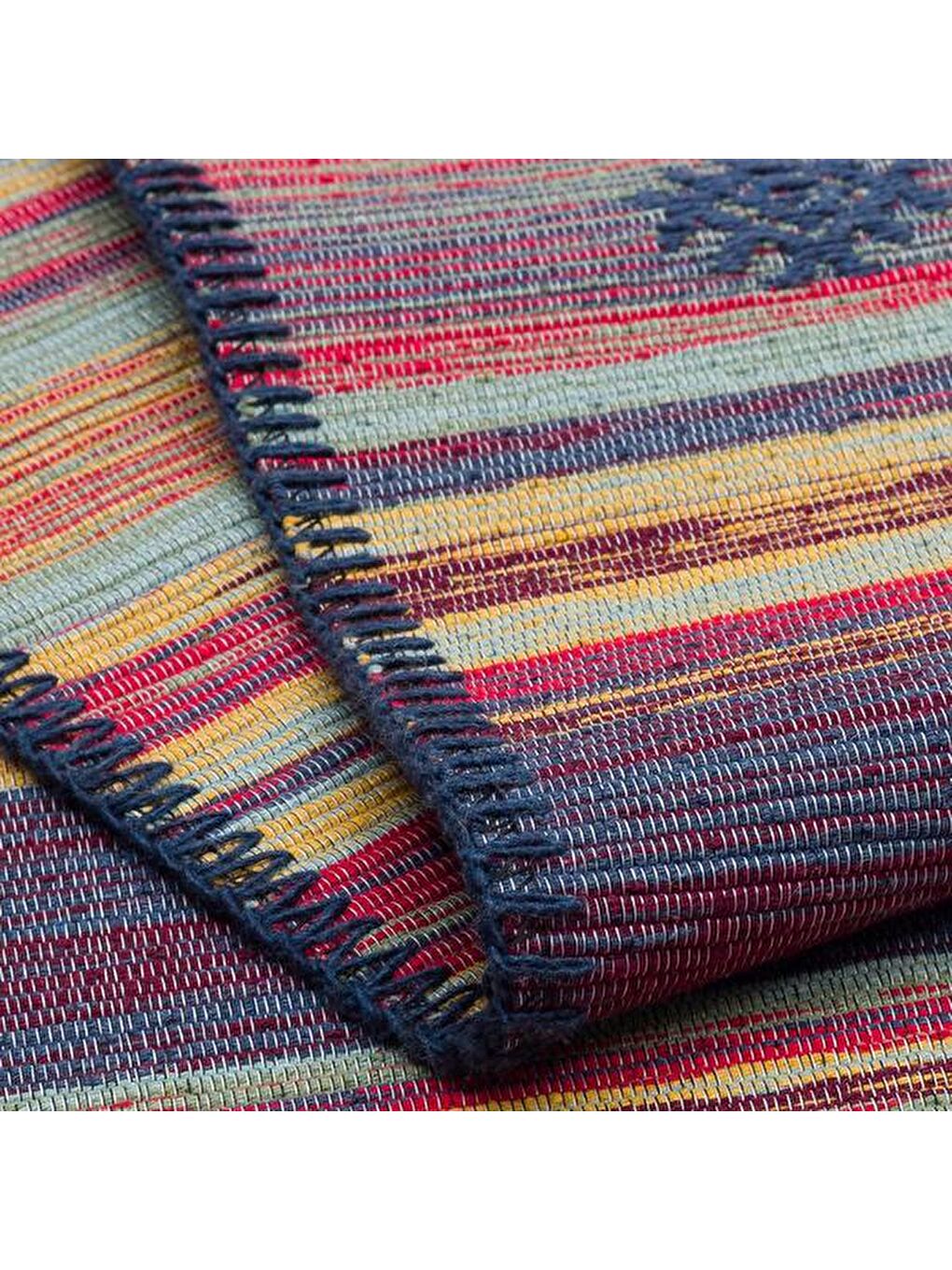 Karışık Arya Craft Multi Kilim - Renkli - 120x180 cm-5