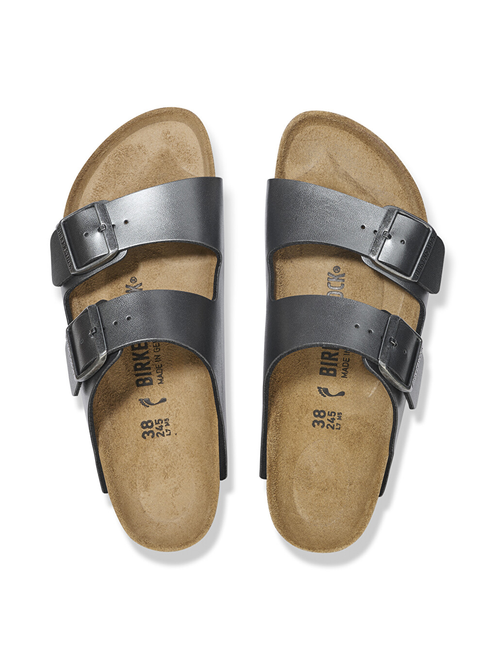 Siyah Kadın Terlik 1029224 ARIZONA BF METALLIC Black-2