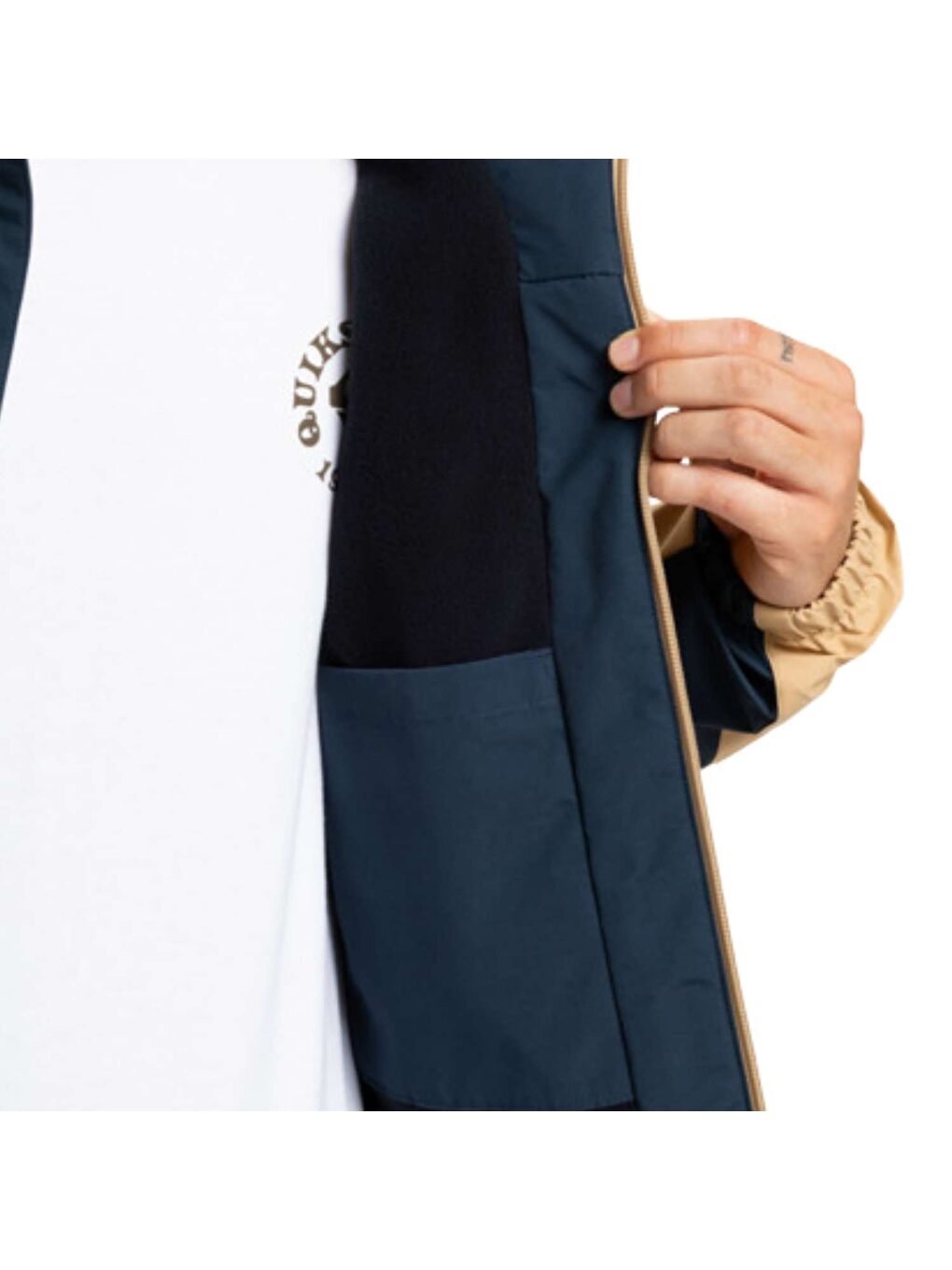 Lacivert Overcast 3k Warm Jacket Erkek Mavi Mont-4