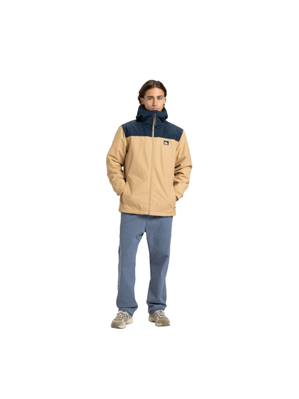 Lacivert Overcast 3k Warm Jacket Erkek Mavi Mont-6