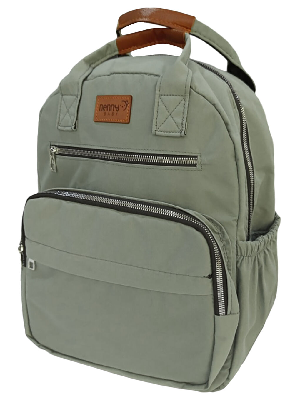 Lüks Anne Bebek Bakım Sırt Çantası Yeşil