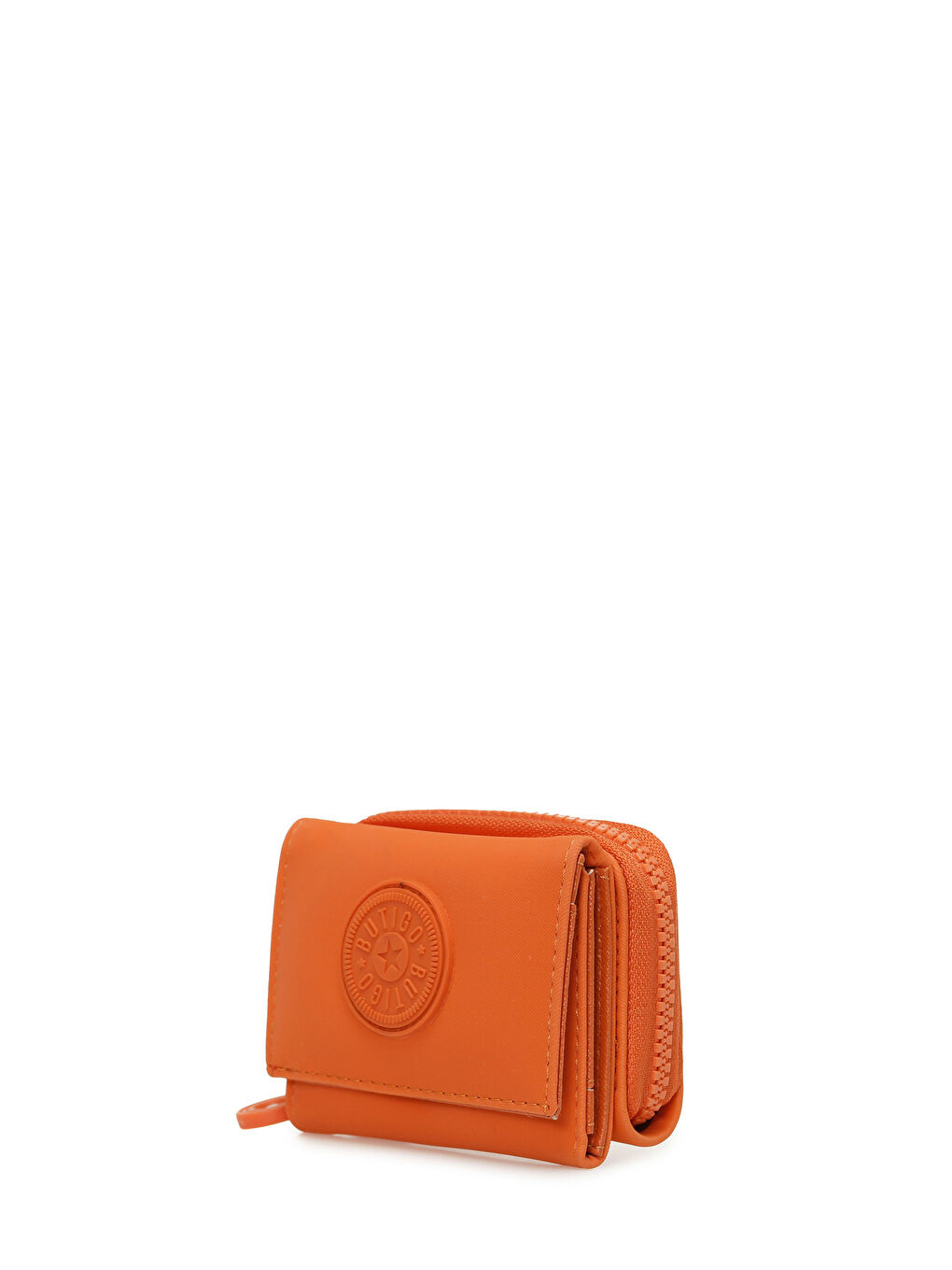 CRINCKLE 5PR Turuncu Kadın Cüzdan-1