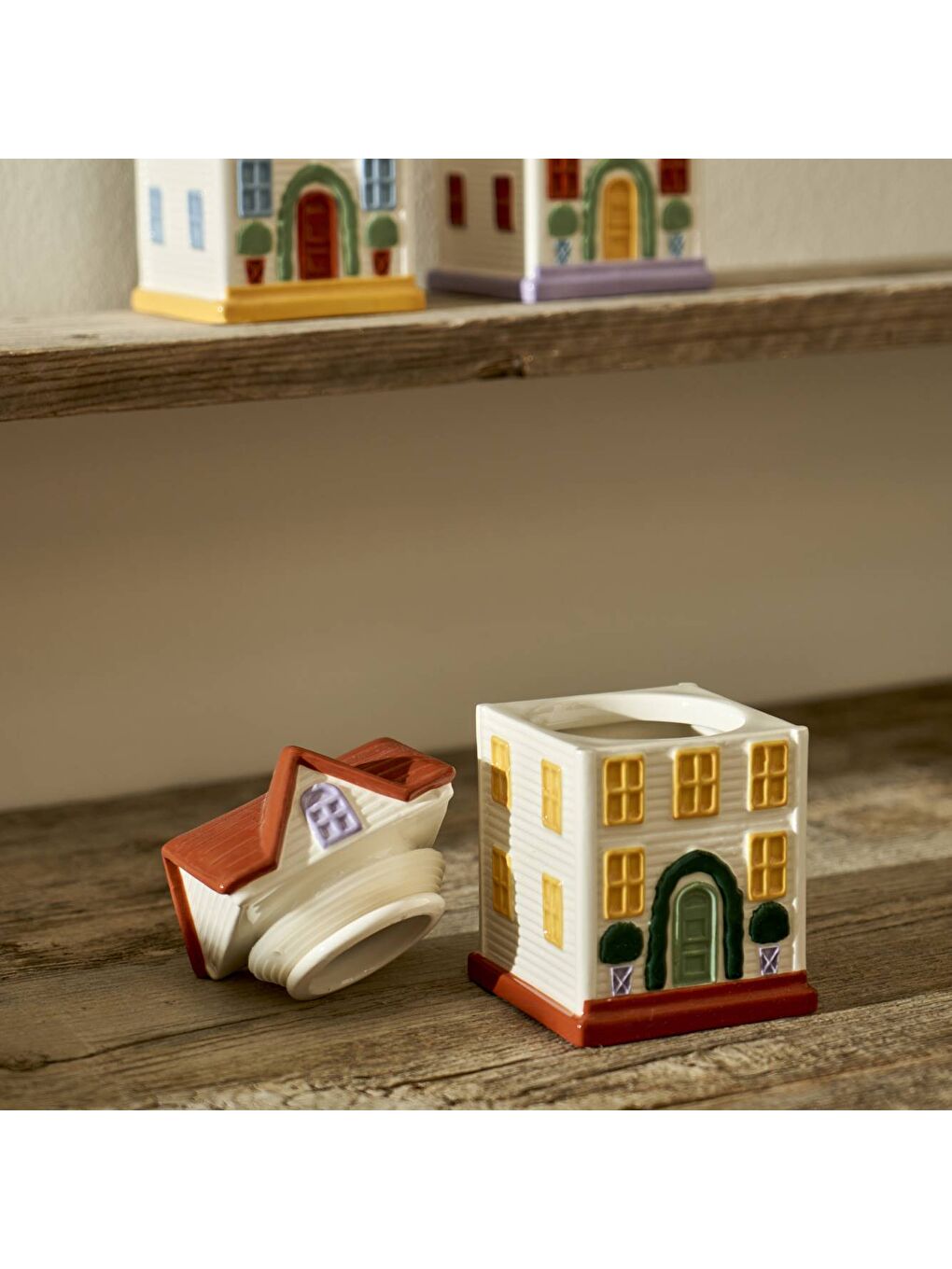 Kahverengi House Seramik Baharatlık Kiremit (230 cc)-5