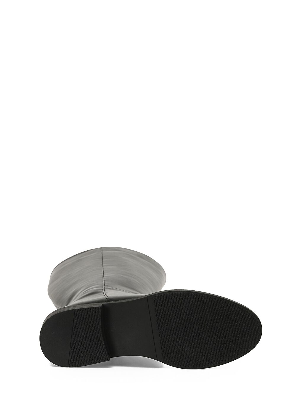 25K-7114 5PR Siyah Kadın Düz Çizme-4