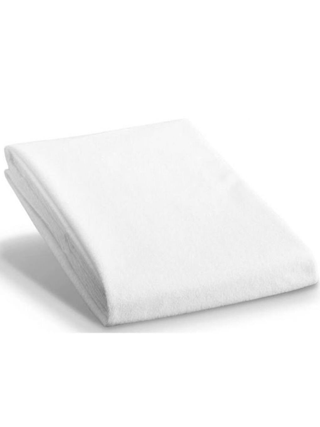 Beyaz Pamuklu Sıvı Geçirmez Fitted 120x200 Cm Tek Kişilik Alez