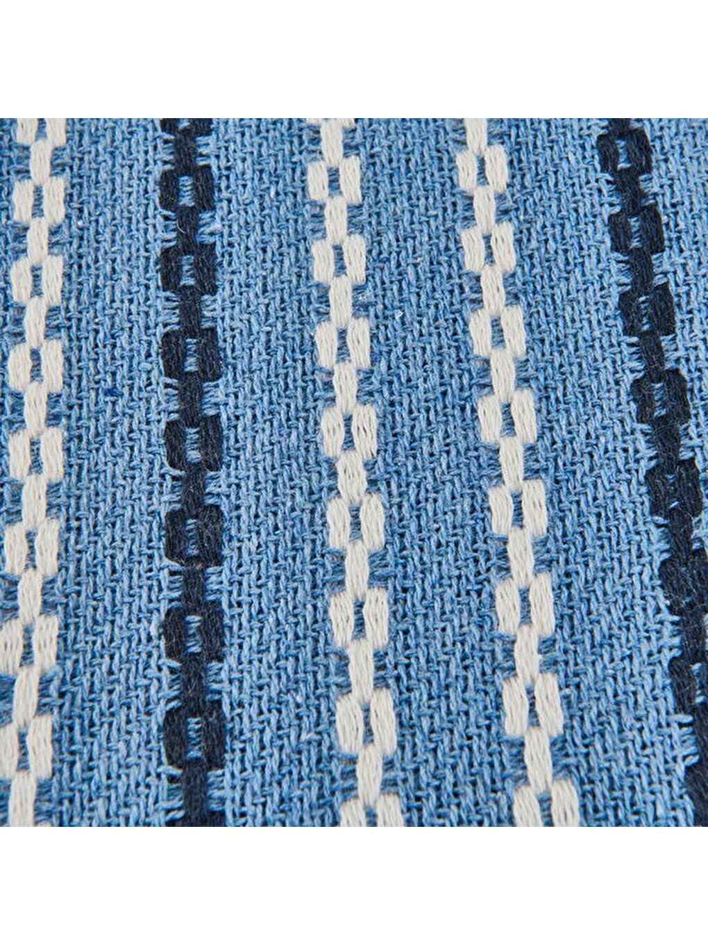 Soft Nautis Çift Kişilik Pike - Mavi - 200x220 cm-2