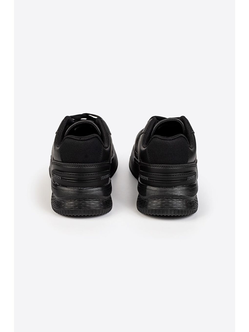 Siyah Street Style Günlük Sneaker-1