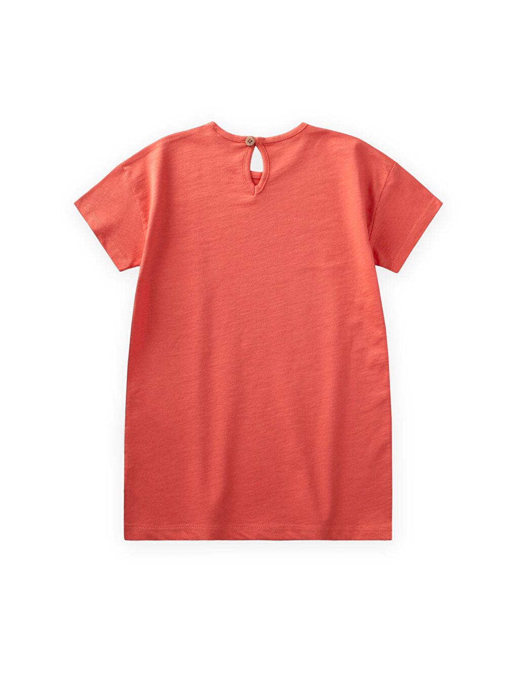 Tunik T-Shırt 4-12 Yaş Mercan-2