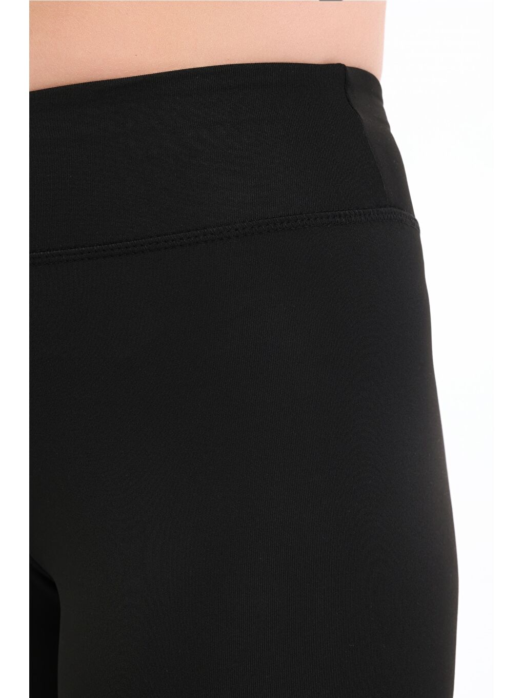 WB PES BIKER 26L2118 5FX Siyah Kadın Tayt-3