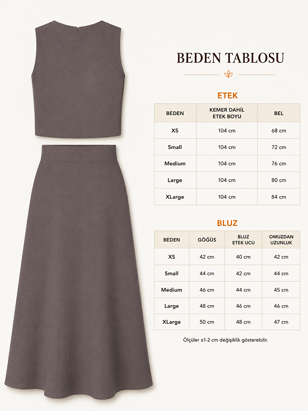 Mavi Renkli Kalın Çizgili Maxi Etek Ve Kolsuz Crop Bluz Takım-5