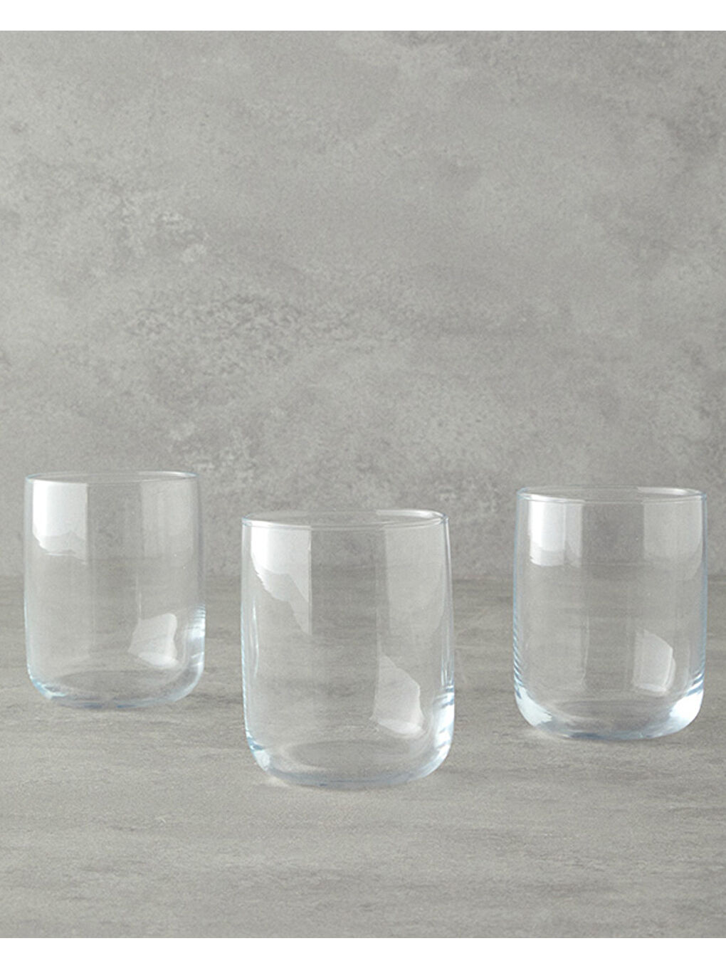 Renksiz Sare 3'lü Cam Meşrubat Bardağı 270 ml