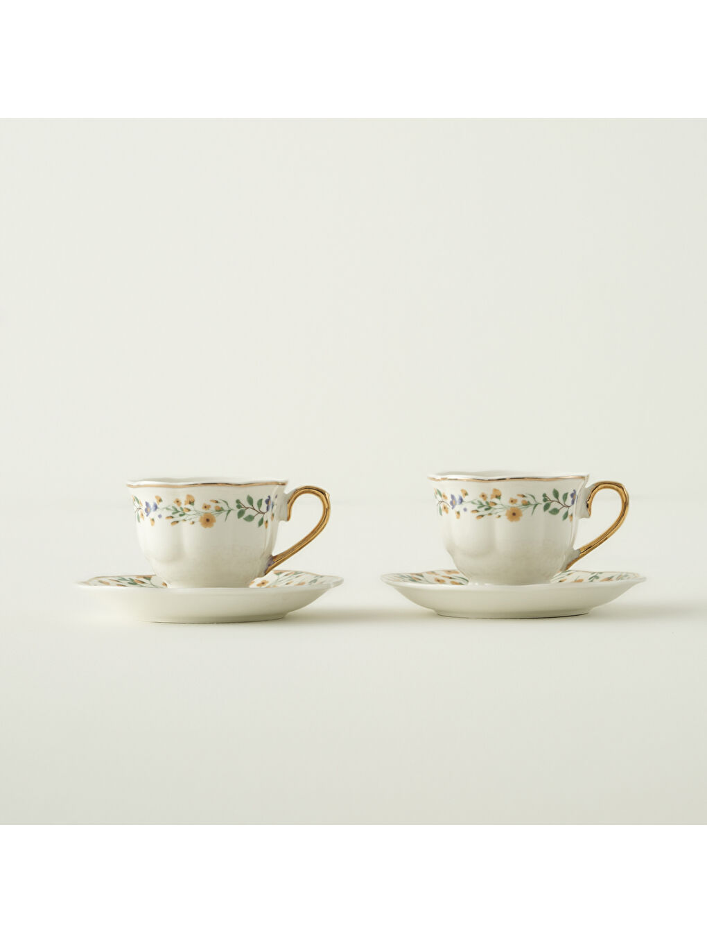 Karışık Juliette Porselen 2'li Kahve Fincanı Seti (90 cc)